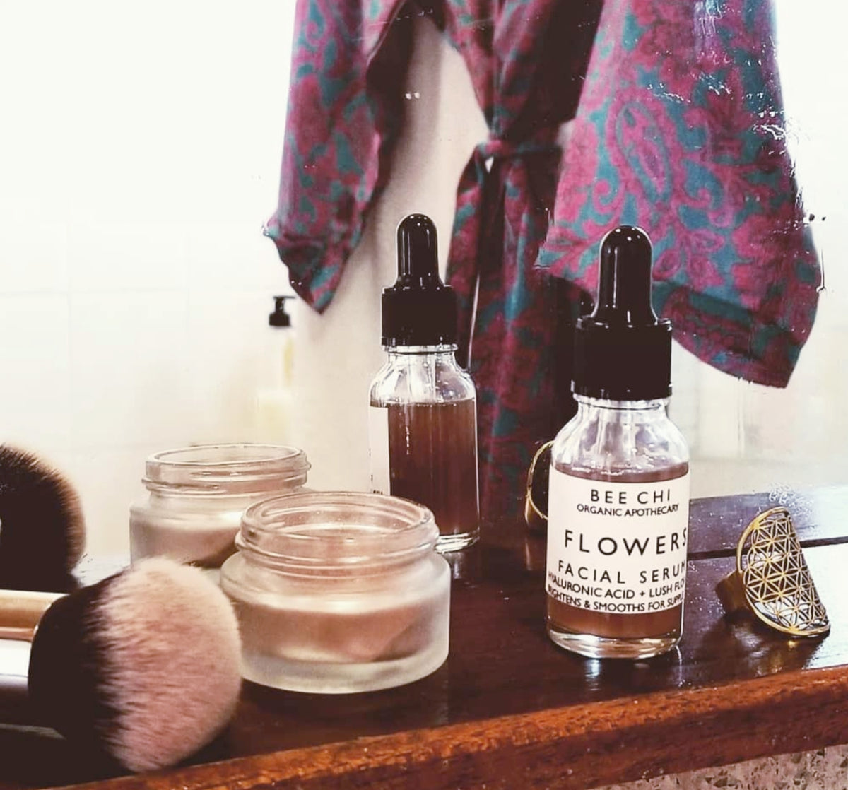 Flowers Facial Serum – Bee Chi Organic Apothecary