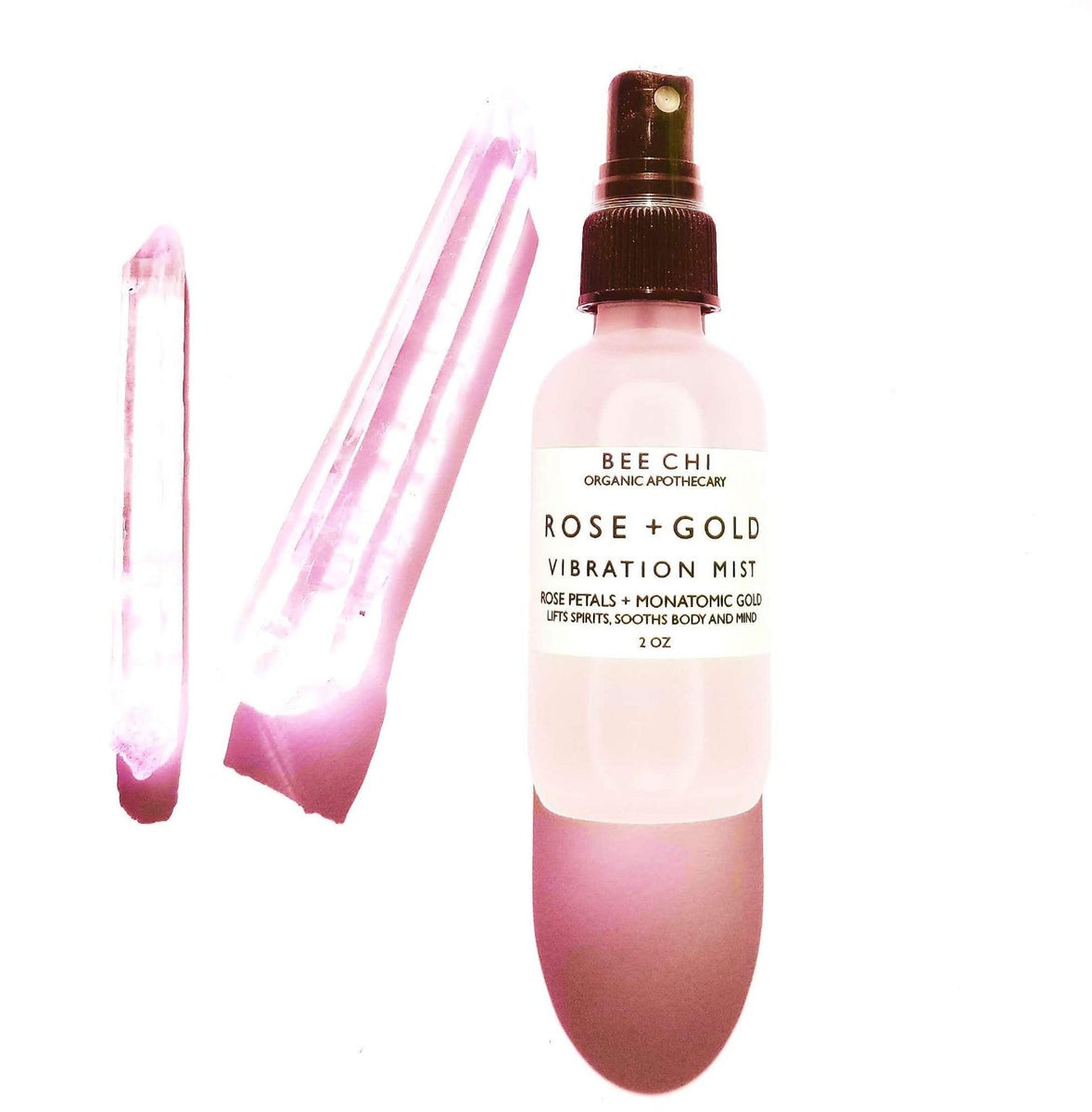 Rose + Gold Vibration Mist – Bee Chi Organic Apothecary