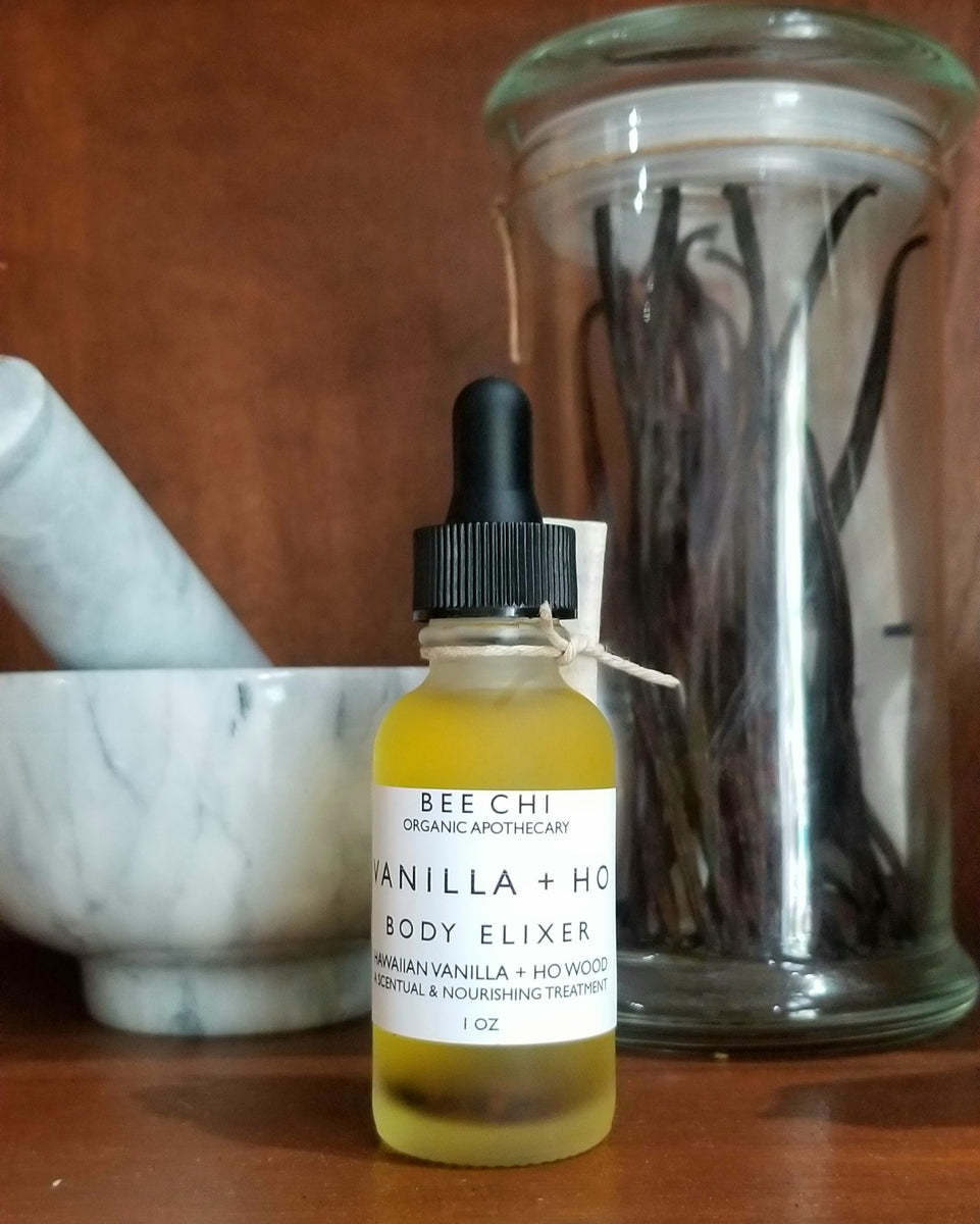 Vanilla + Ho Body Elixir – Bee Chi Organic Apothecary